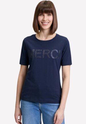Betty Barclay - Navy stuttermabolur