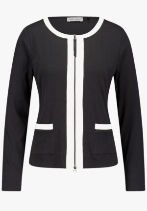Gerry Weber - Svört rennd jakkapeysa