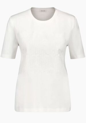 Gerry Weber - Hvítur pallíettubolur
